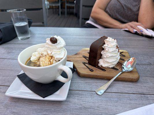 Avacado and chocolate Terine.