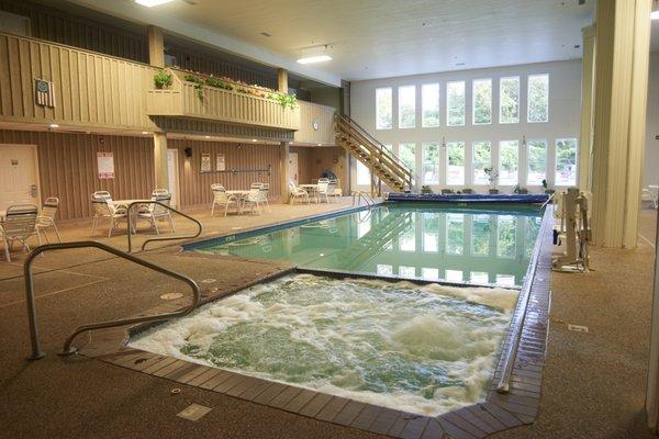 Indoor Pool with Hot Tub