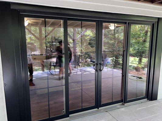 4 Panel Sliding  Patio Door installation - 3