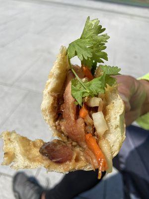 Best Banh mi - #18 teriyaki chicken - Lots Of sauce!