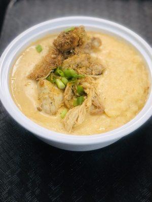 Creole Baked Chicken & Grits!!!