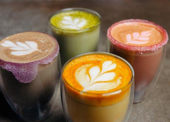 Our favorite lattes!