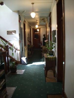 upstairs corridor