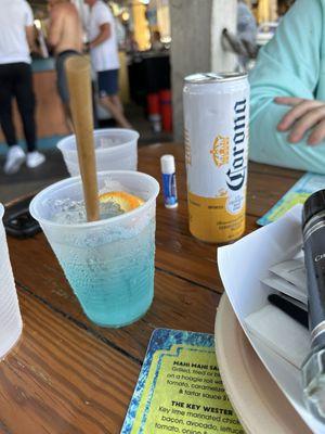 Caribbean Sea and Beer