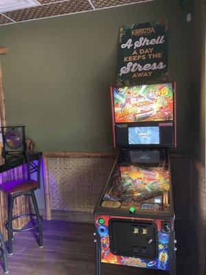 The latest and greatest pinball machines.