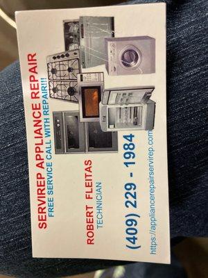 Servirep Appliance Repair