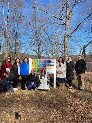 In 2022 we installed our first AAC Playground Board at our nearby Shelton park