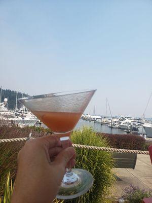 Peach cosmo.