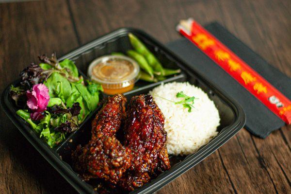 Saucy Oakland Lunch Bento Set Saucy Wings