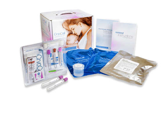 State-of-the-art, insulated collection kit that protects cord blood collections 30x longer under extreme conditions than competitors' kits