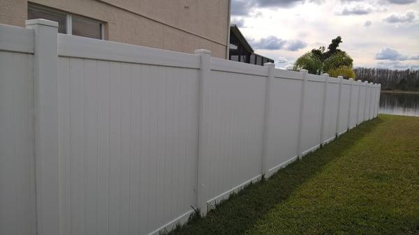 Fence installed in 2004 by Florida Fence Outlet, Picture taken January 21, 2016. This is why it pays to by American. Some of our competitors