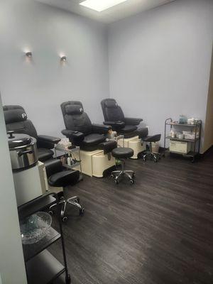 vibrating pedicure spa chairs