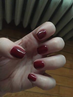 Gel manicure