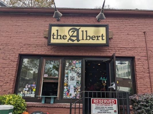 Entrance to The Albert, Atlanta