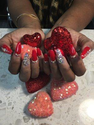 Valentine's Day Nails