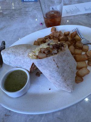 Breakfast burrito