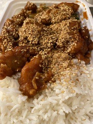 Sesame chicken