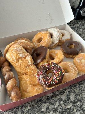 15 total donuts for $5.99 I ate 2 on the drive home