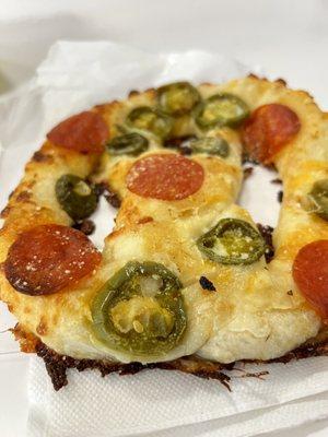 Jalapeño Cheese Melt Pretzel