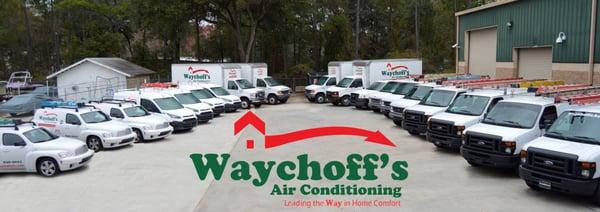 The Waychoff's Air Conditioning Fleet.