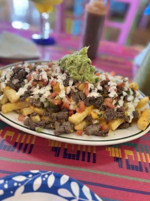 Carne asada fries