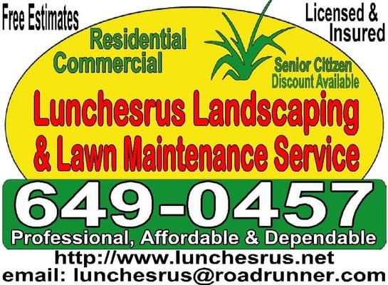 Lunchesrus Landscaping & Lawn Maintenance Service