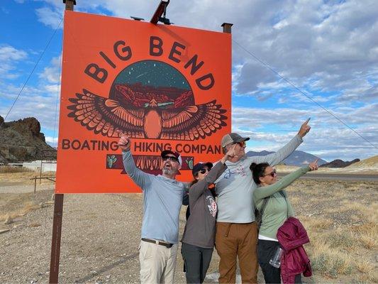 Lots to look at in Big Bend and this sign is a good place to start.