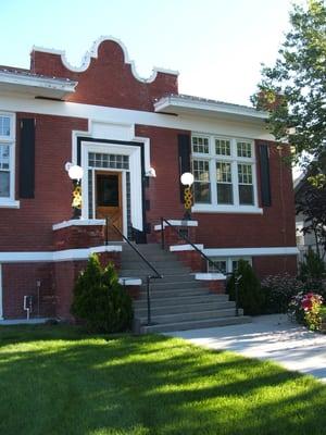 Cheyenne County Chamber building built in 1917 at 740 Illinois St, Sidney, NE