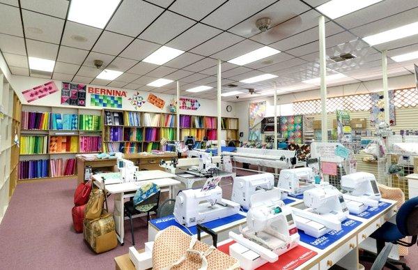 We have a wide variety of sewing machines to chose from. We are a buying agent for our customers, not a selling agent for any manufacturer.