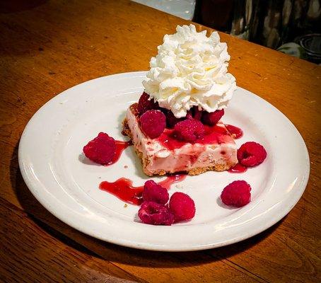 Raspberry cheescake