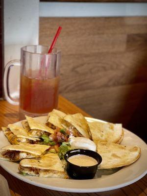 Brisket Quesadillas