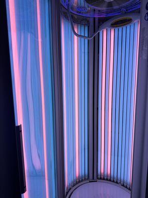 uv/redlight combo lamps now in our PureEnergy 5.0.  Skin Rejuvenation while you tan.