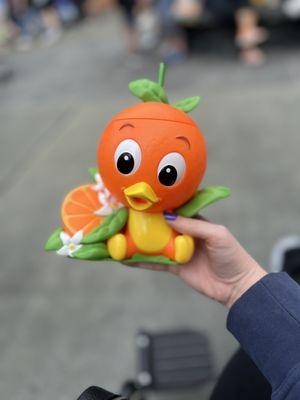 Orange Bird Sipper