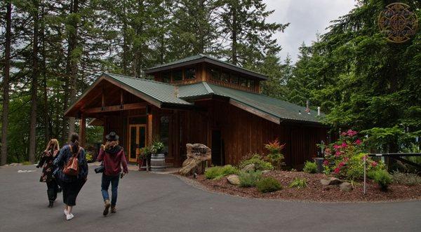 Arriving at Parrett Mountain Cellars for the first time on 6/18/22.