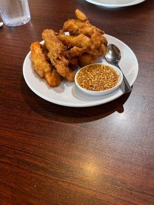 Fried Sweet Potatoes appetizer