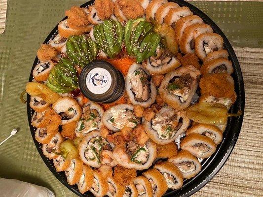 Sushi tray!