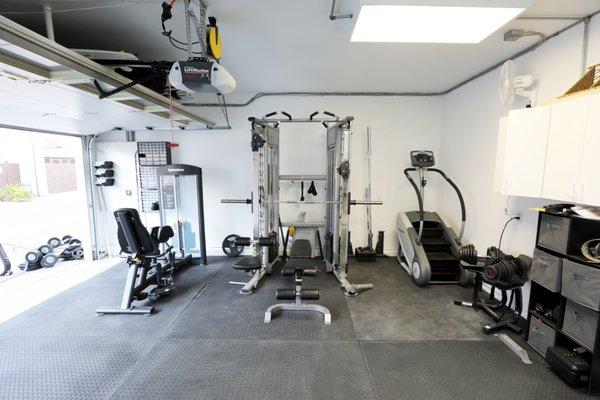 Garage Gym setup