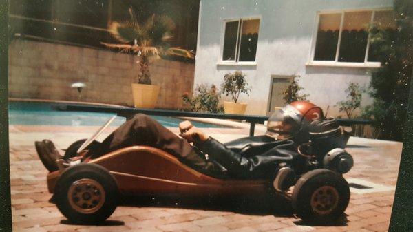 Father built 100mph Go Karts in 60"s