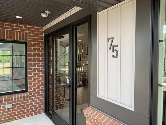 Front door at Orion Animal Care Center