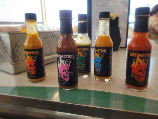 Hot sauces