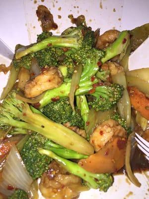 Shrimp broccoli