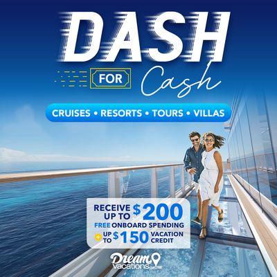 Plan your next cruise to receive up to $200 to spend onboard! If you prefer a resort up to $150.
855 REEF-TVL www.coralreeftravels.com