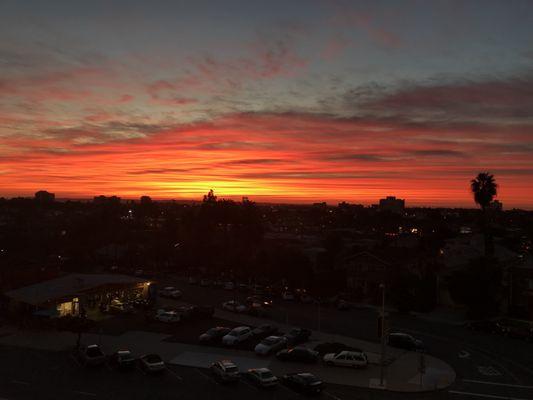 View almost every day from the balcony.