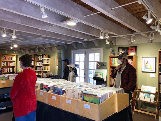 Nifty books and records store.