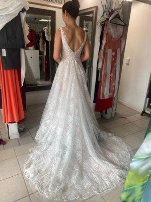 Wedding dress alterations