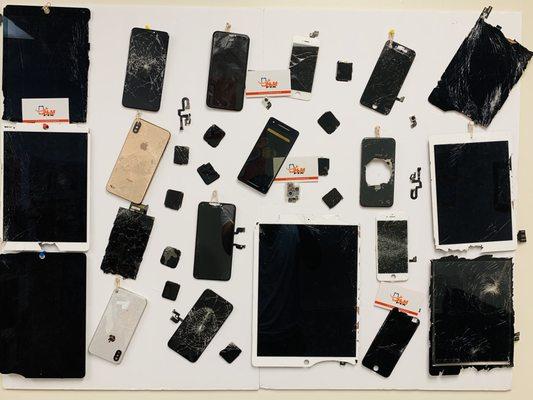 We fix iPhone, iPad, iwatch, Samsung and much more