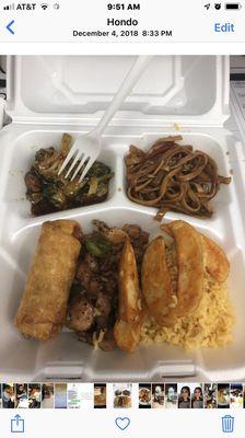 To go plate