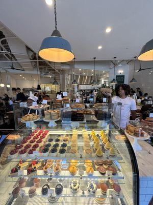 Pastry counter