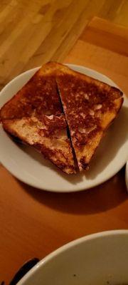 Great buttery toast for dipping