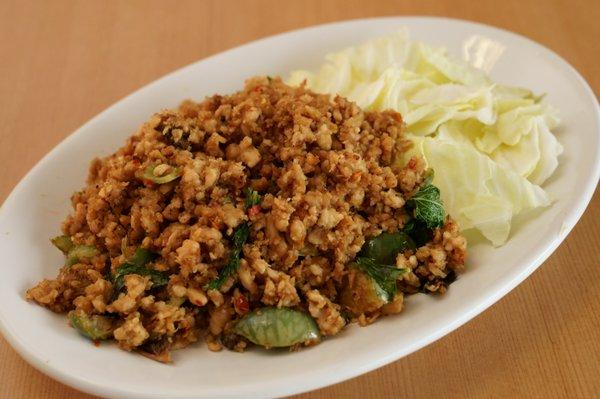 Thai Minced Chicken Salad (Larb Gai)